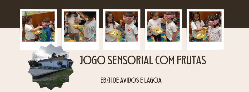 Jogo sensorial com frutas